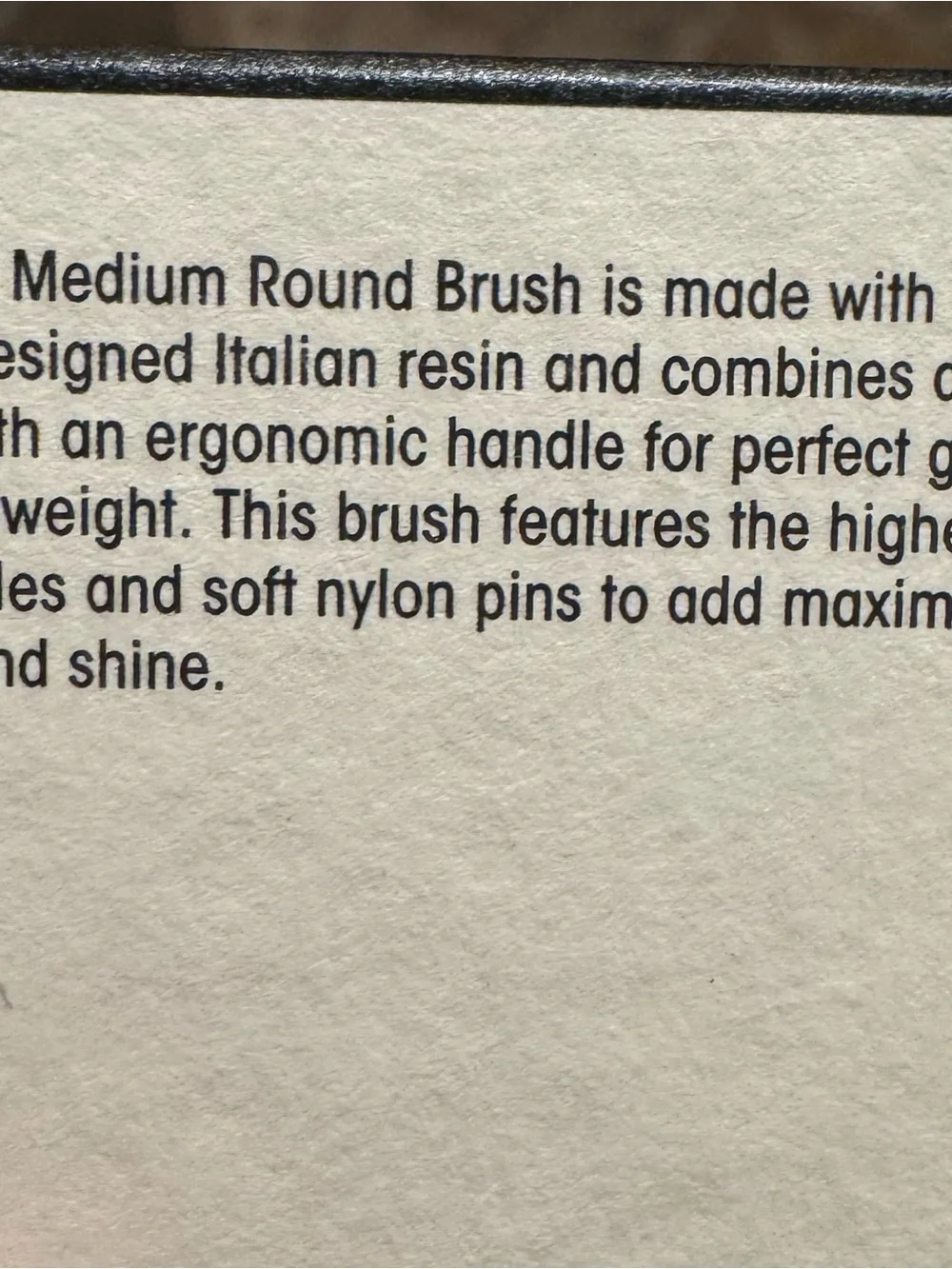Oribe Medium Round Boar Bristle Hair Brush - NIB